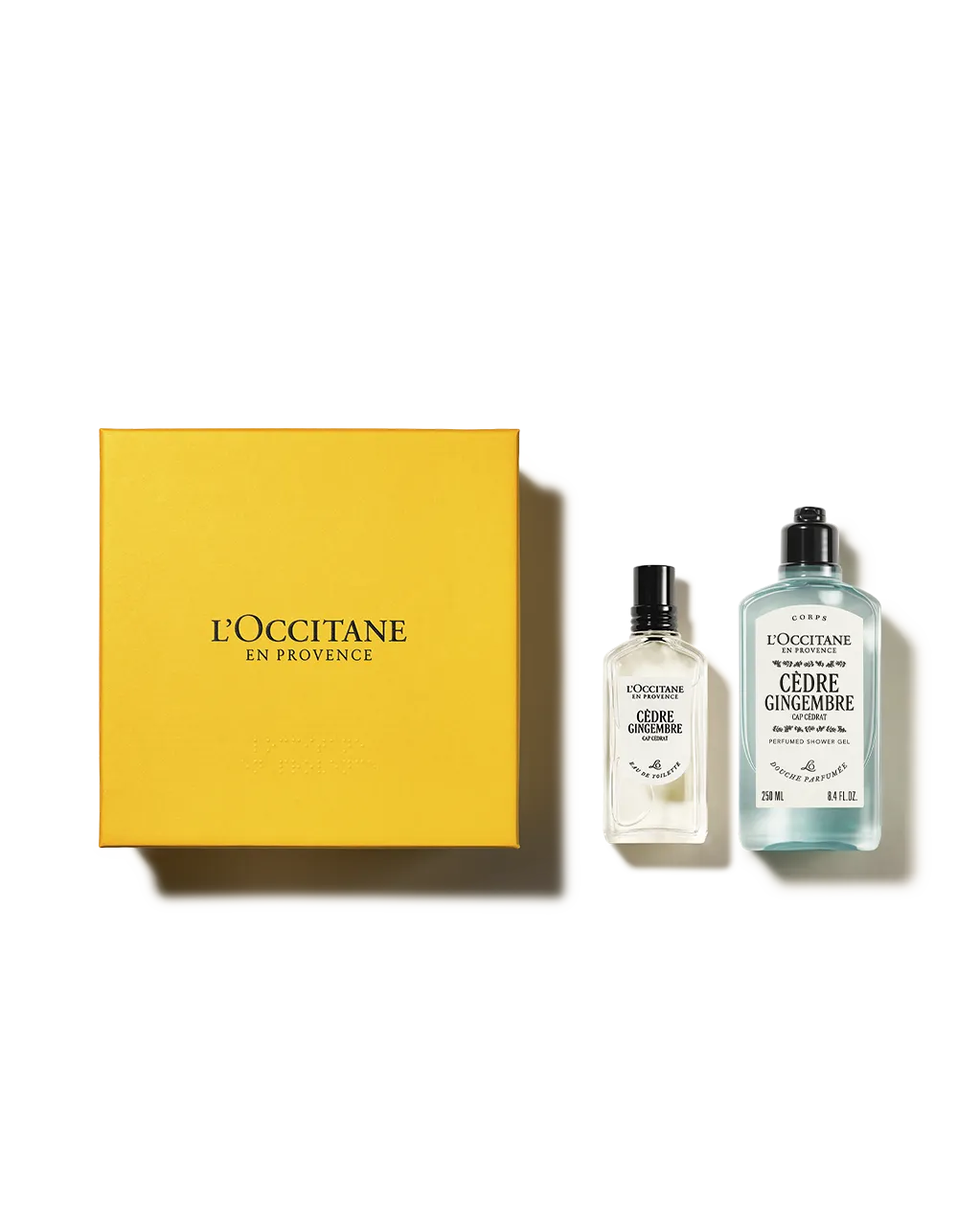 Presente Sabonete L&iacute;quido e Eau de Toilette C&egrave;dre Gingembre, , large